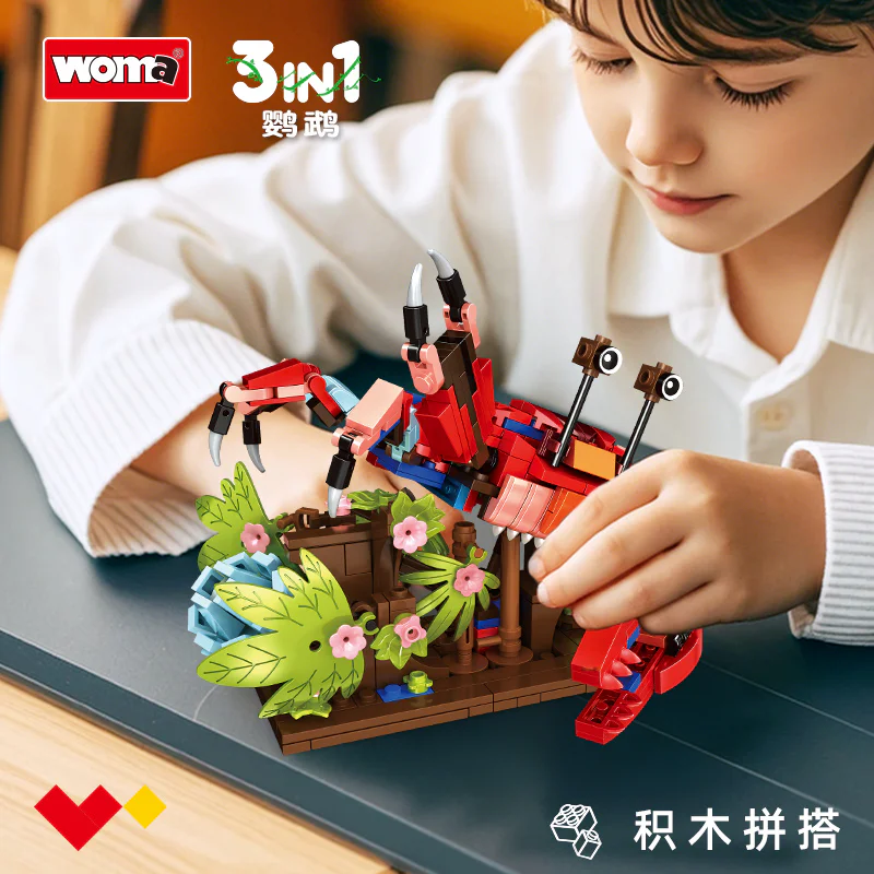 The parrot, the chameleon, the crab 沃马动漫 WOMA 19064 image 5