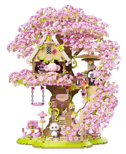 The tide wants to create a house with cherry trees