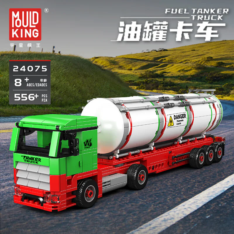 Truck, tanker 宇星模王 MOULDKING 24075 image 1