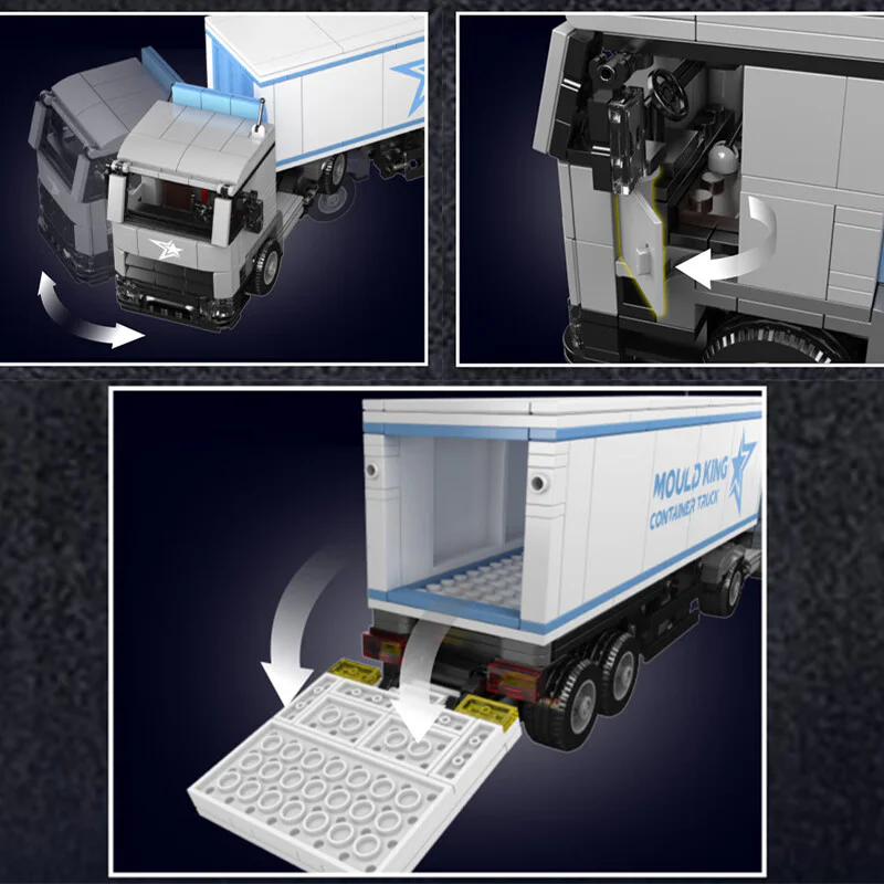 Container truck 宇星模王 MOULDKING 24070 image 5