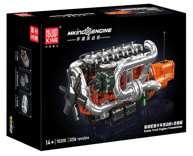 Scandinavian truck engine 宇星模王 MOULDKING 10200 image 1