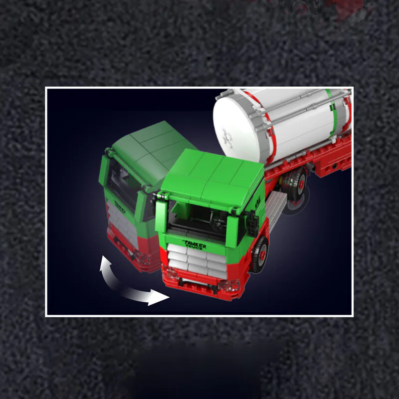 Truck, tanker 宇星模王 MOULDKING 24075 image 4