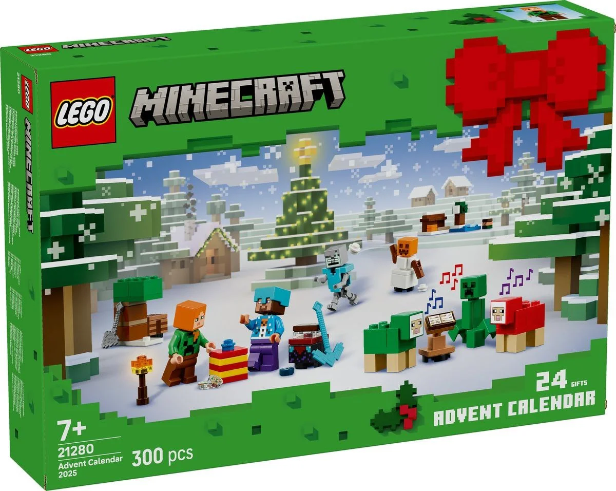 Lego, my world's Christmas countdown calendar for 2025 乐高 LEGO 21280
