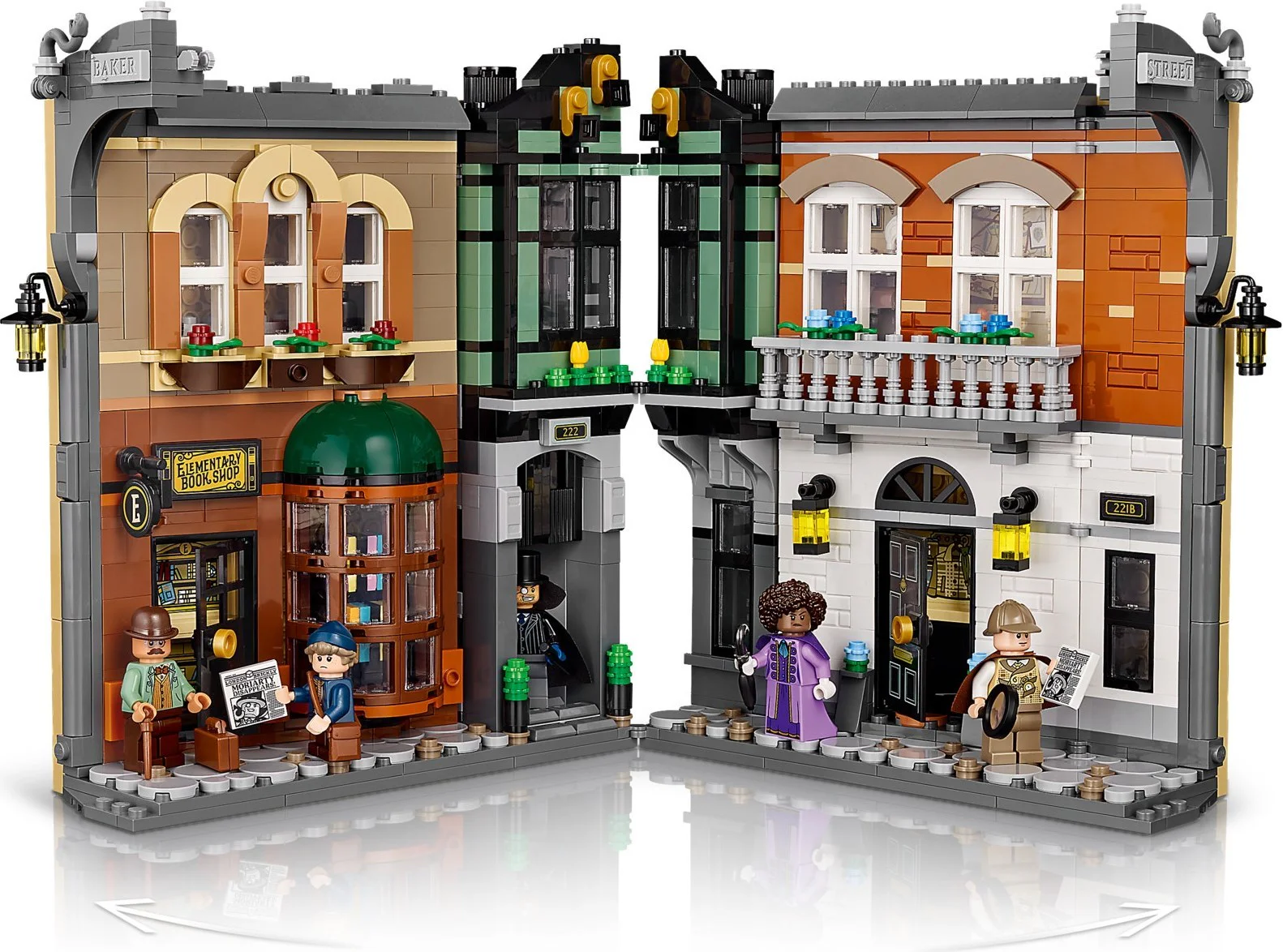 Sherlock Holmes: Bookcase decorations 乐高 LEGO 10351