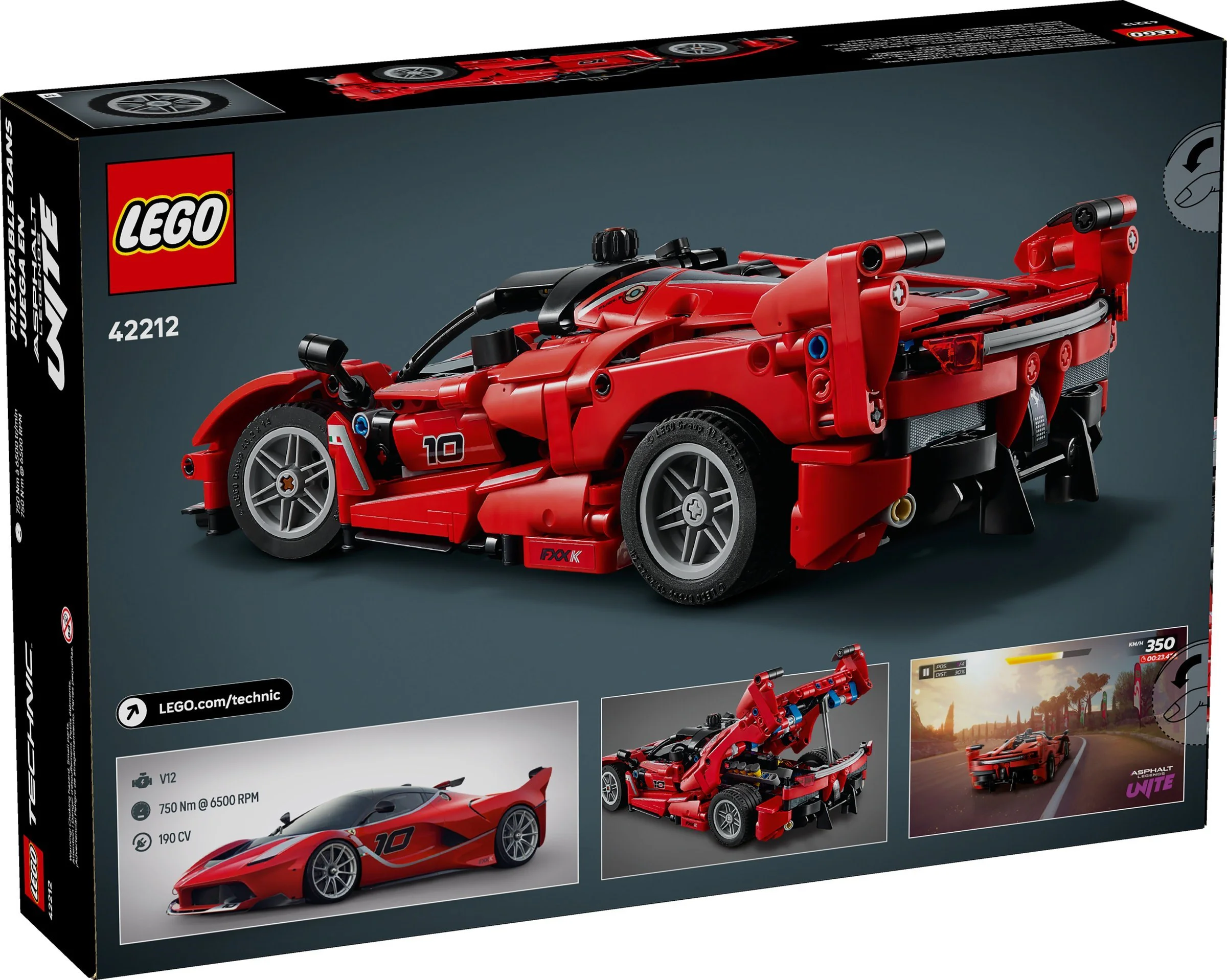 FERRARI FXX K OVERRUN 乐高 LEGO 42212 image 2