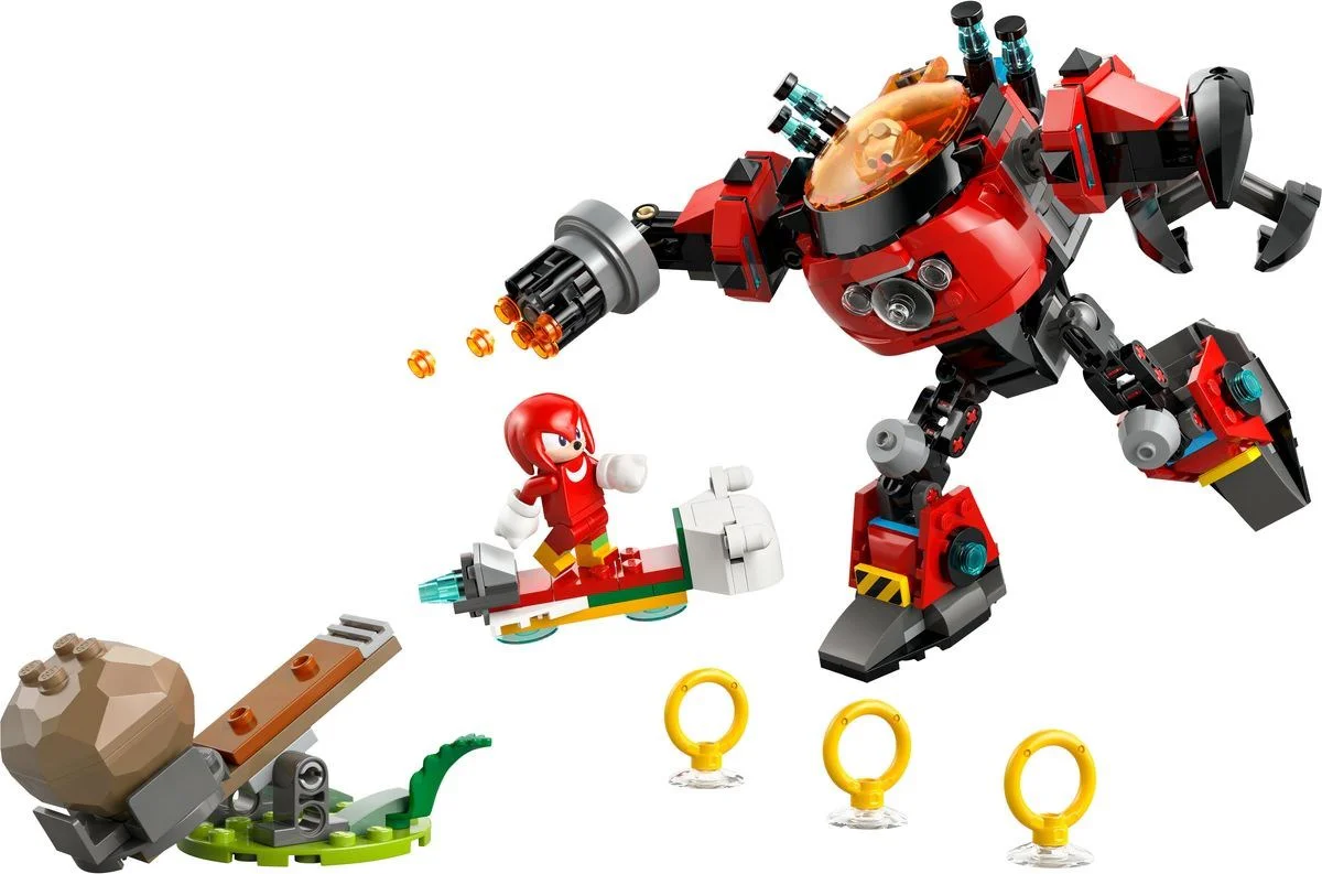 Sornik: Knuckles vs. Dr. Eggman Egg Crusher Mech 乐高 LEGO 77005
