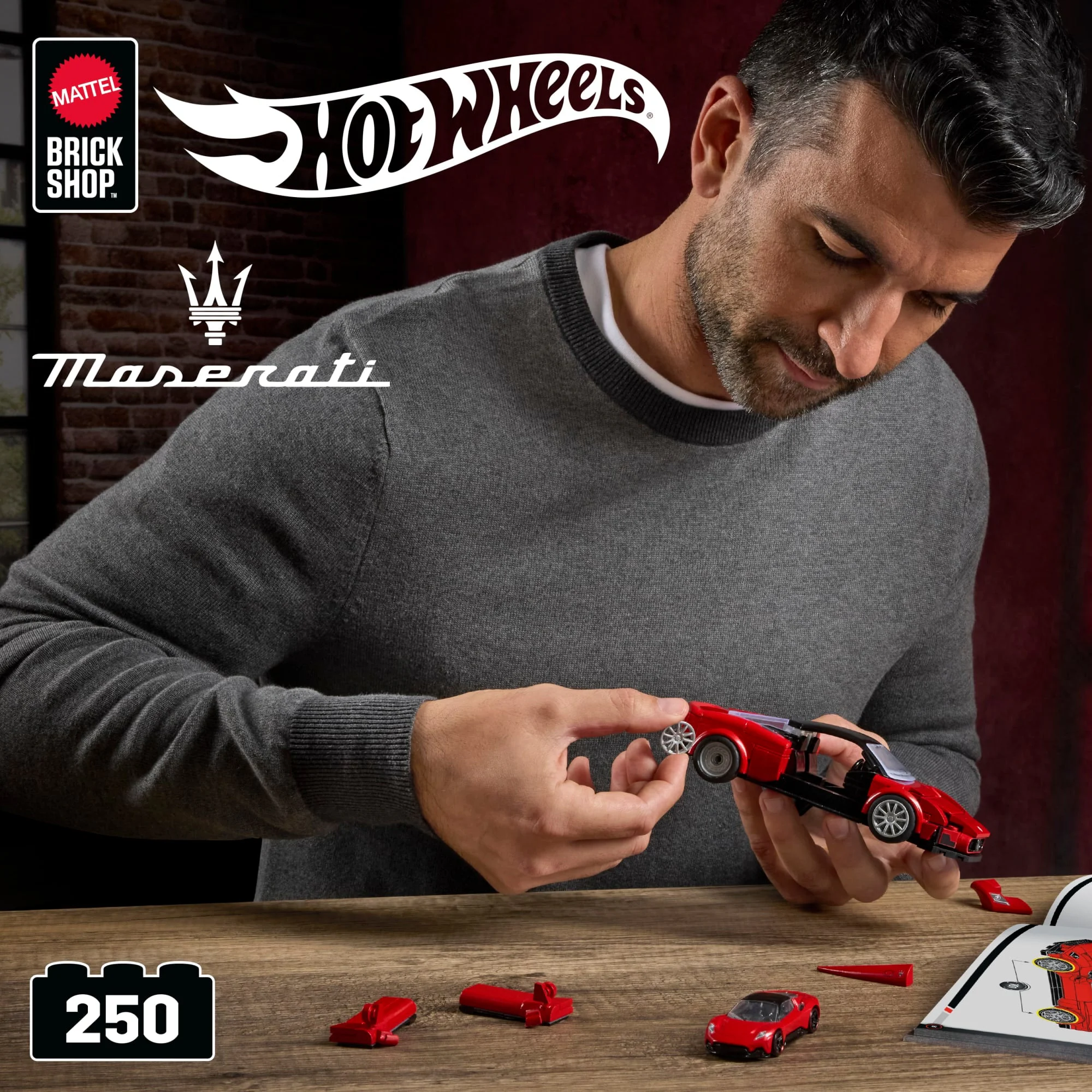 Sped Class, Wind and Fire Wheel, Maserati MC20 1:32 美家宝/美高 MegaBloks JFR90 image 1