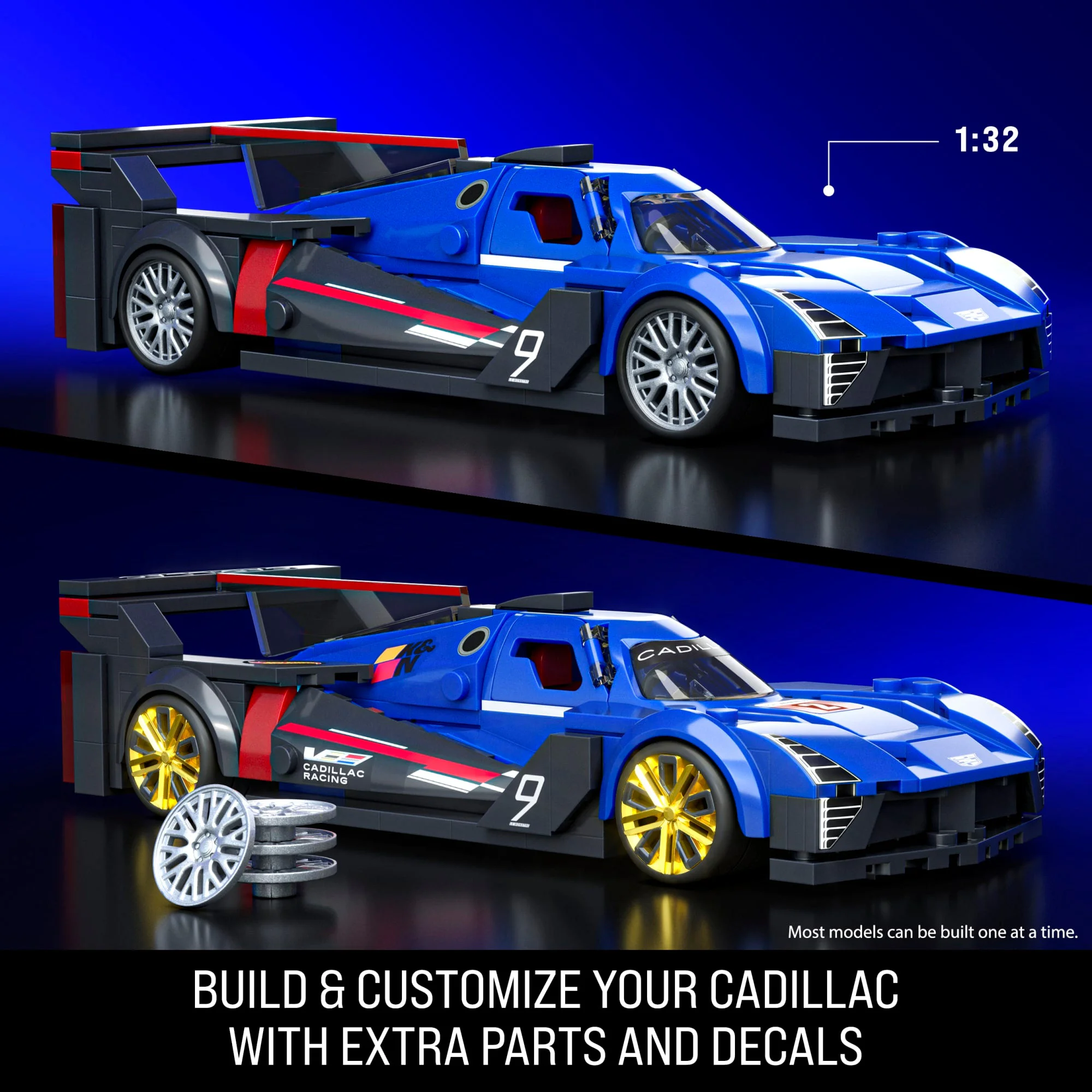 Sped Class Wind and Fire Wheel Project GTP Hypercar 1:32 美家宝/美高 MegaBloks JFR89 image 2