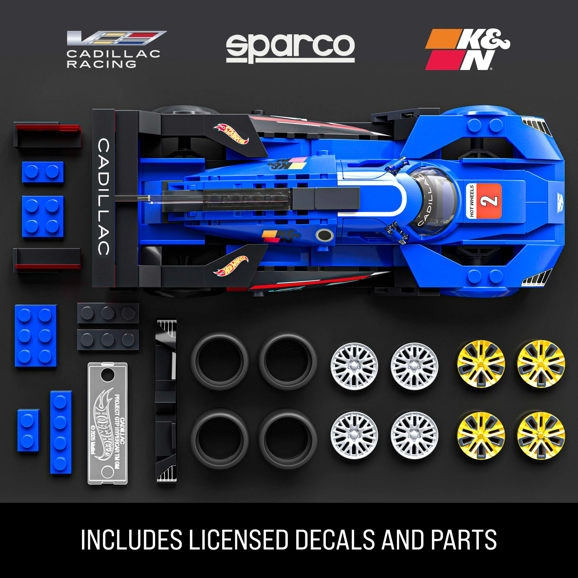 Sped Class Wind and Fire Wheel Project GTP Hypercar 1:32 美家宝/美高 MegaBloks JFR89 image 3