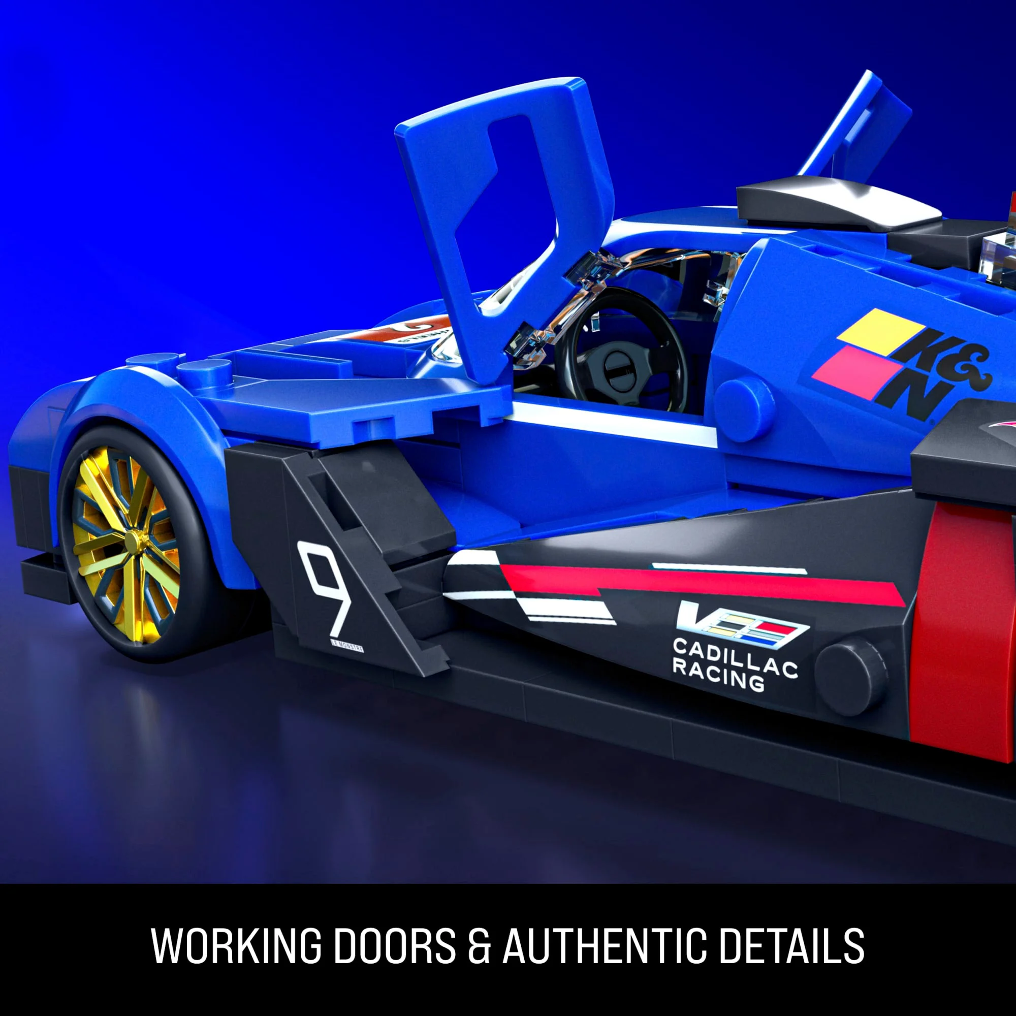Sped Class Wind and Fire Wheel Project GTP Hypercar 1:32 美家宝/美高 MegaBloks JFR89 image 5