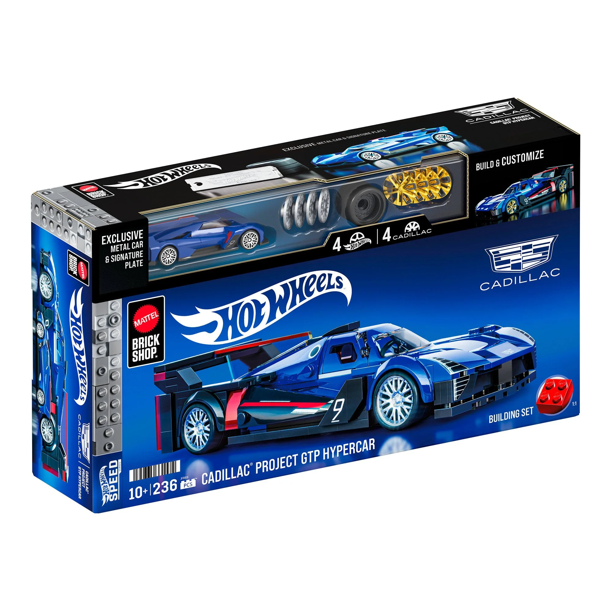 Sped Class Wind and Fire Wheel Project GTP Hypercar 1:32 美家宝/美高 MegaBloks JFR89 image 6