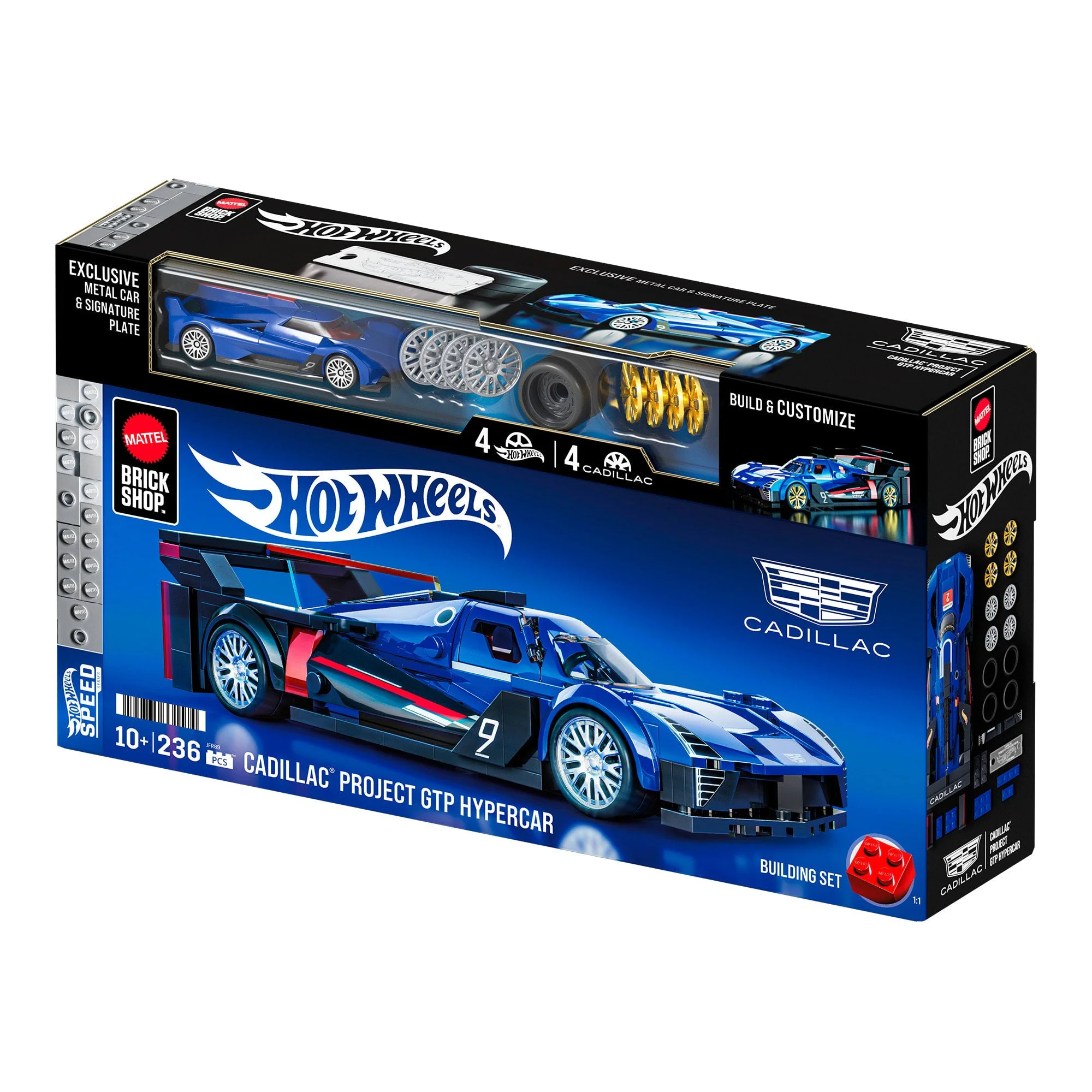 Sped Class Wind and Fire Wheel Project GTP Hypercar 1:32 美家宝/美高 MegaBloks JFR89 image 7