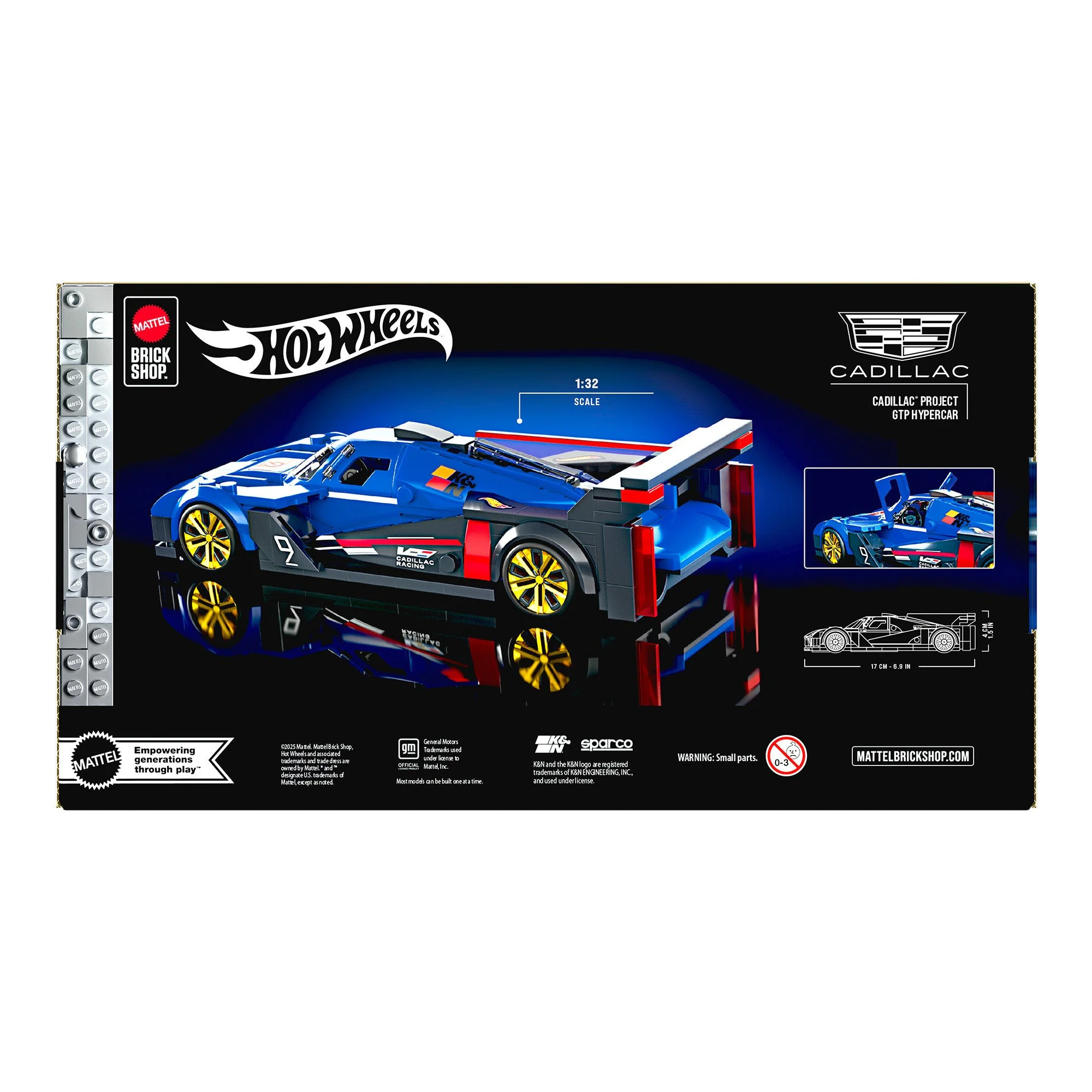 Sped Class Wind and Fire Wheel Project GTP Hypercar 1:32 美家宝/美高 MegaBloks JFR89 image 8