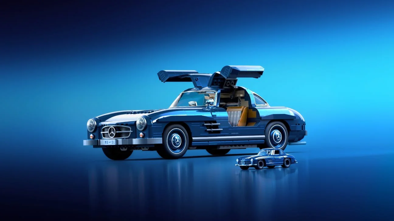 Premium Class Wind and Fire Wheel Benz 300SL 1:12 美家宝/美高 MegaBloks HWW25 image 6