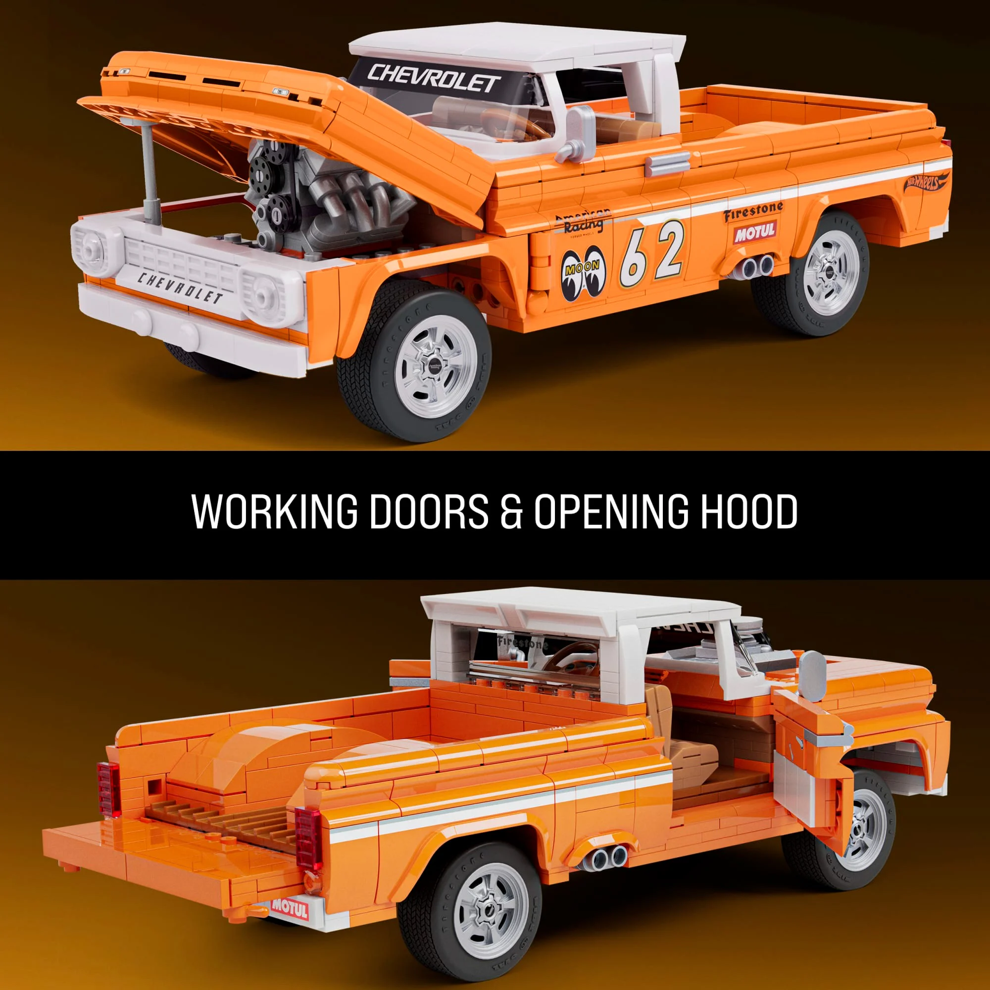 Elite Class Wind and Fire Wheel 1962 Chevy, Chevy, Chev, Chev, 1:16 美家宝/美高 MegaBloks JFT20 image 5