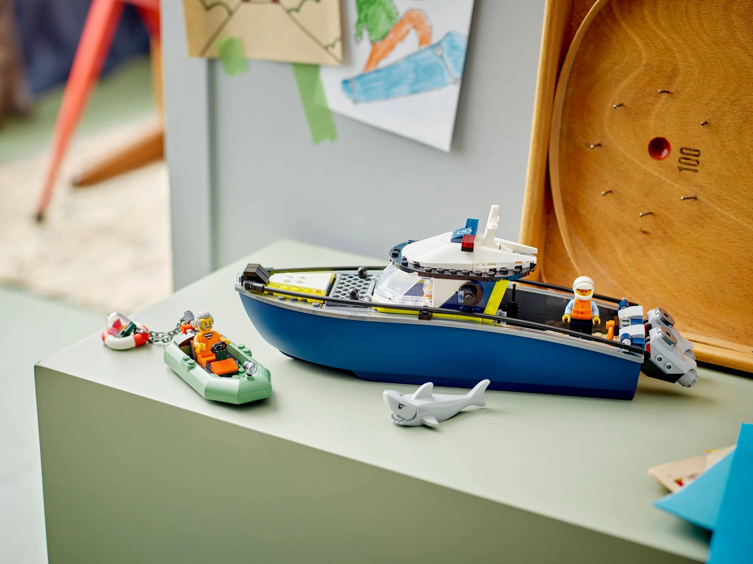 Police speedboat 乐高 LEGO 60456 image 9