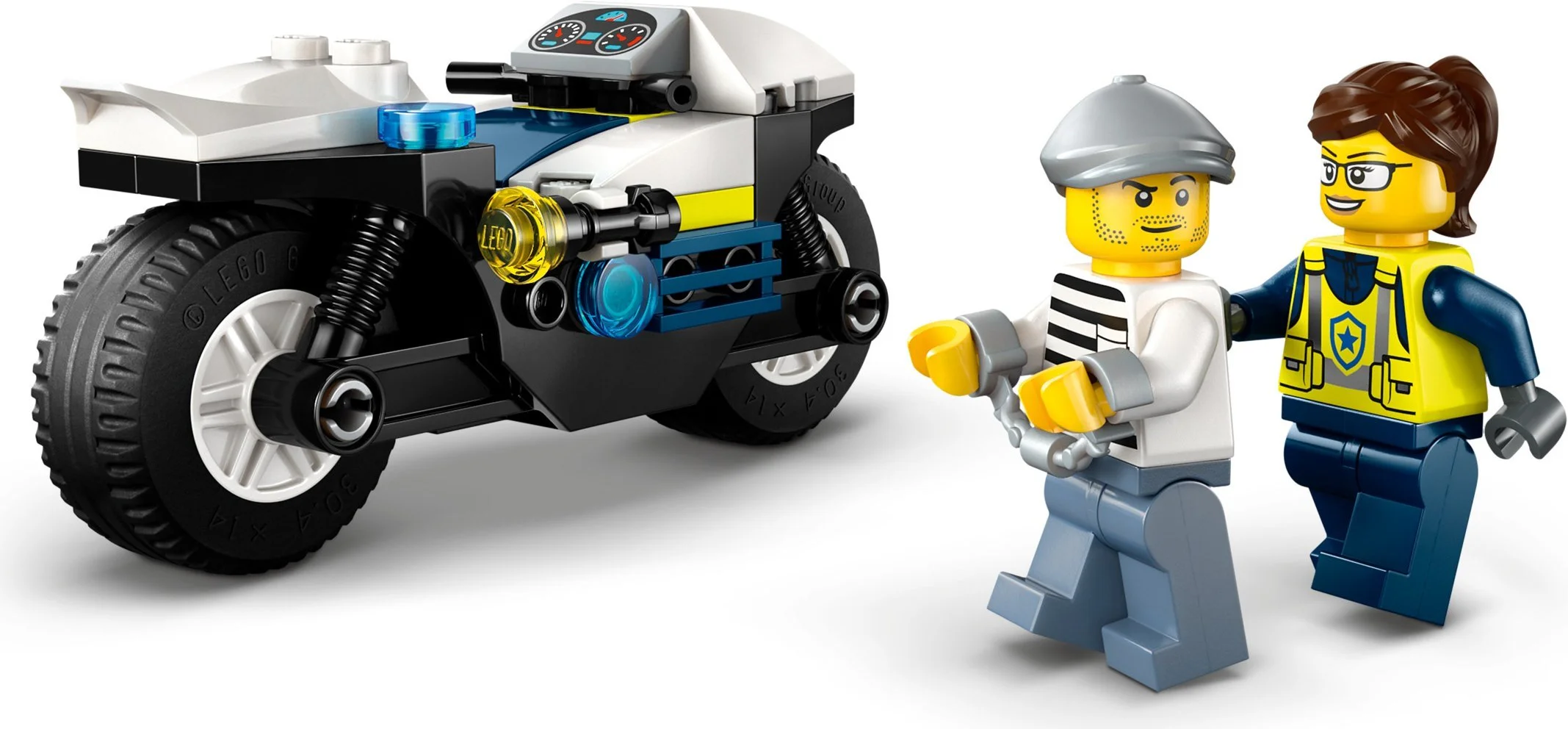 Police motorcycle 乐高 LEGO 60455 image 4