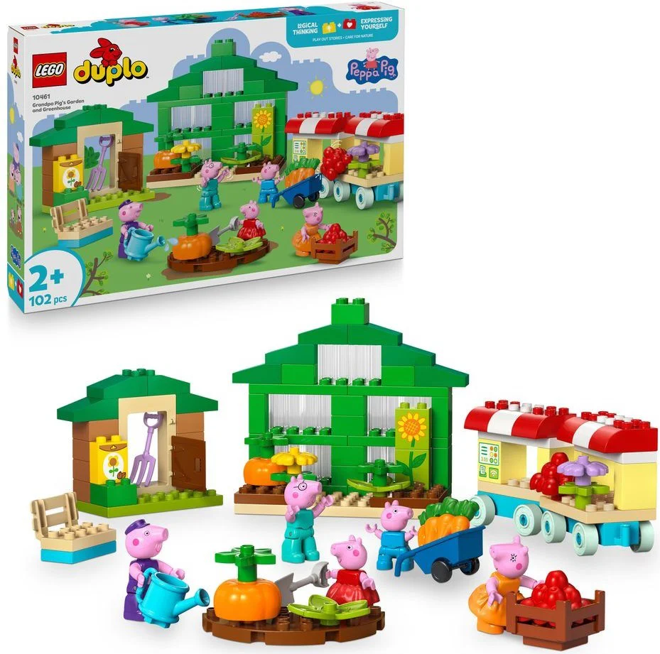 Piggy Paige: Grandpa Piggy's garden 乐高 LEGO 10461