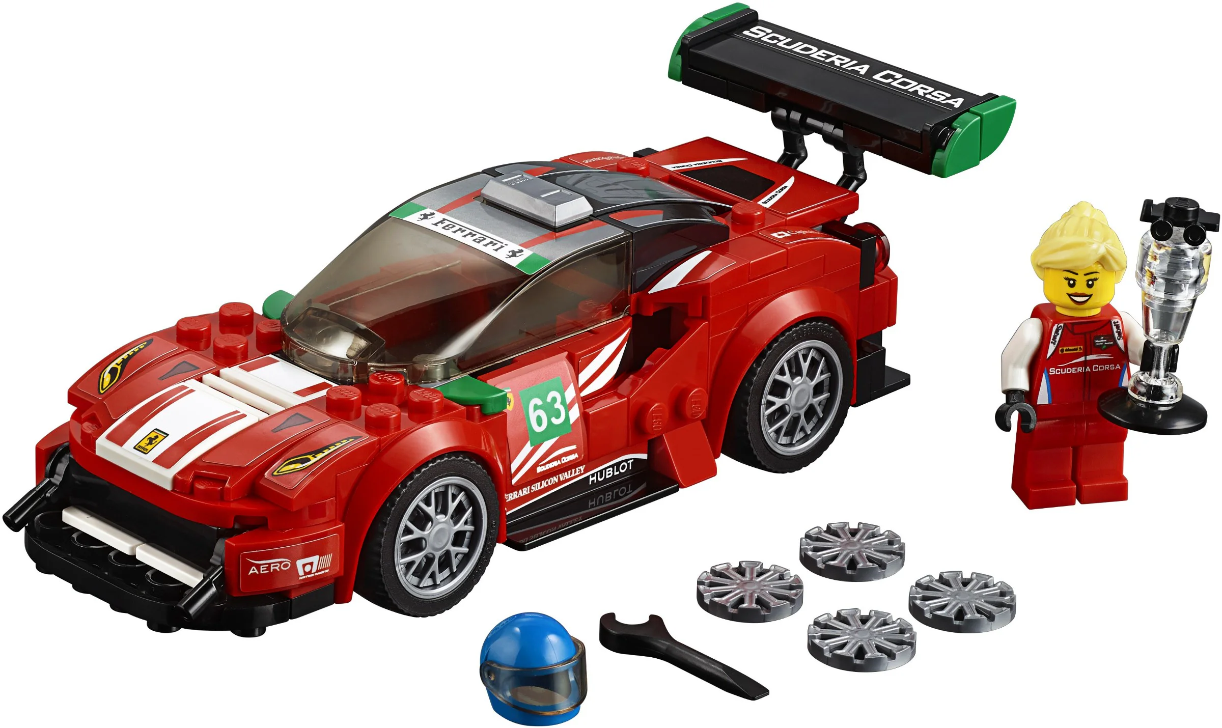 Ferrari 488 GT3 Scuderia Corsa convoy 佳拼天地 JP2101-2
