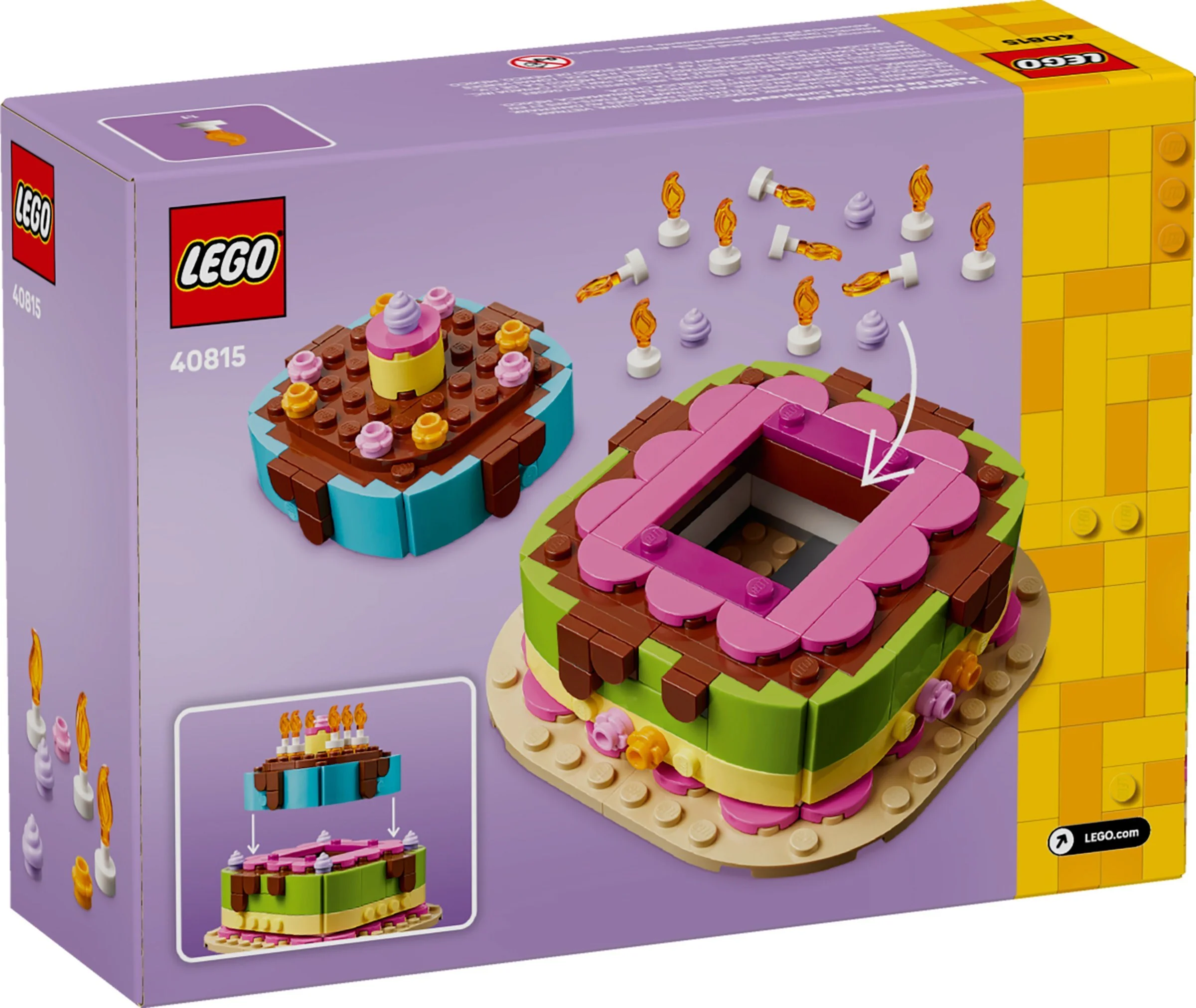 Birthday cake 乐高 LEGO 40815 image 2