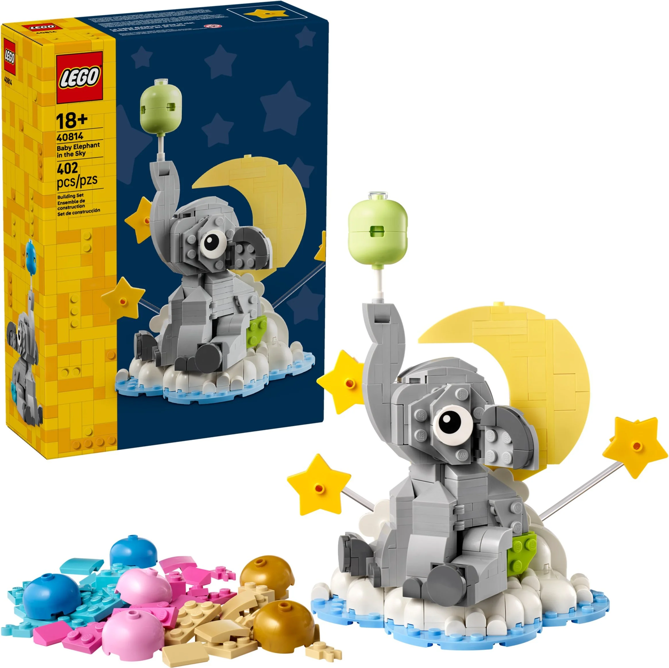 An elephant in the sky 乐高 LEGO 40814 image 1