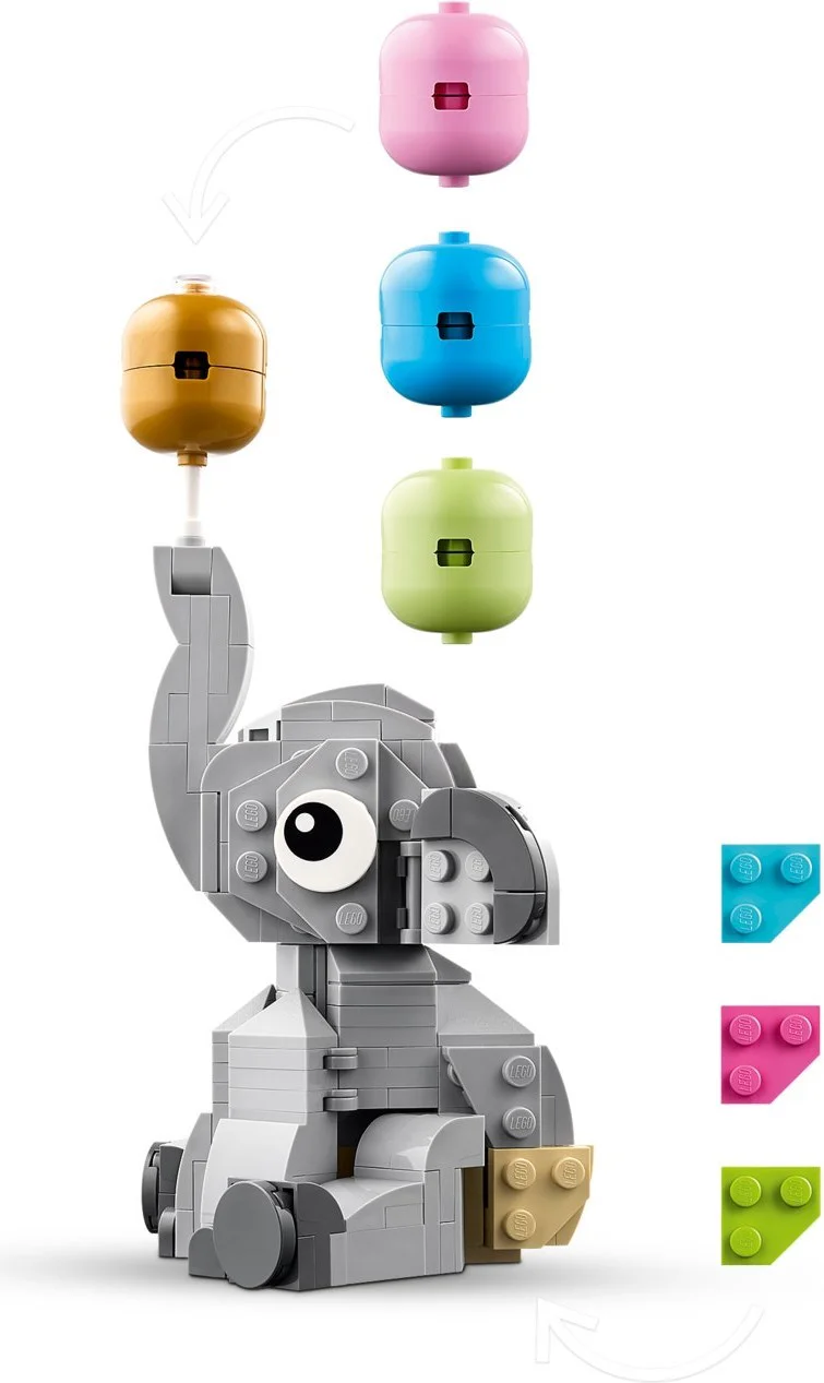 An elephant in the sky 乐高 LEGO 40814 image 5