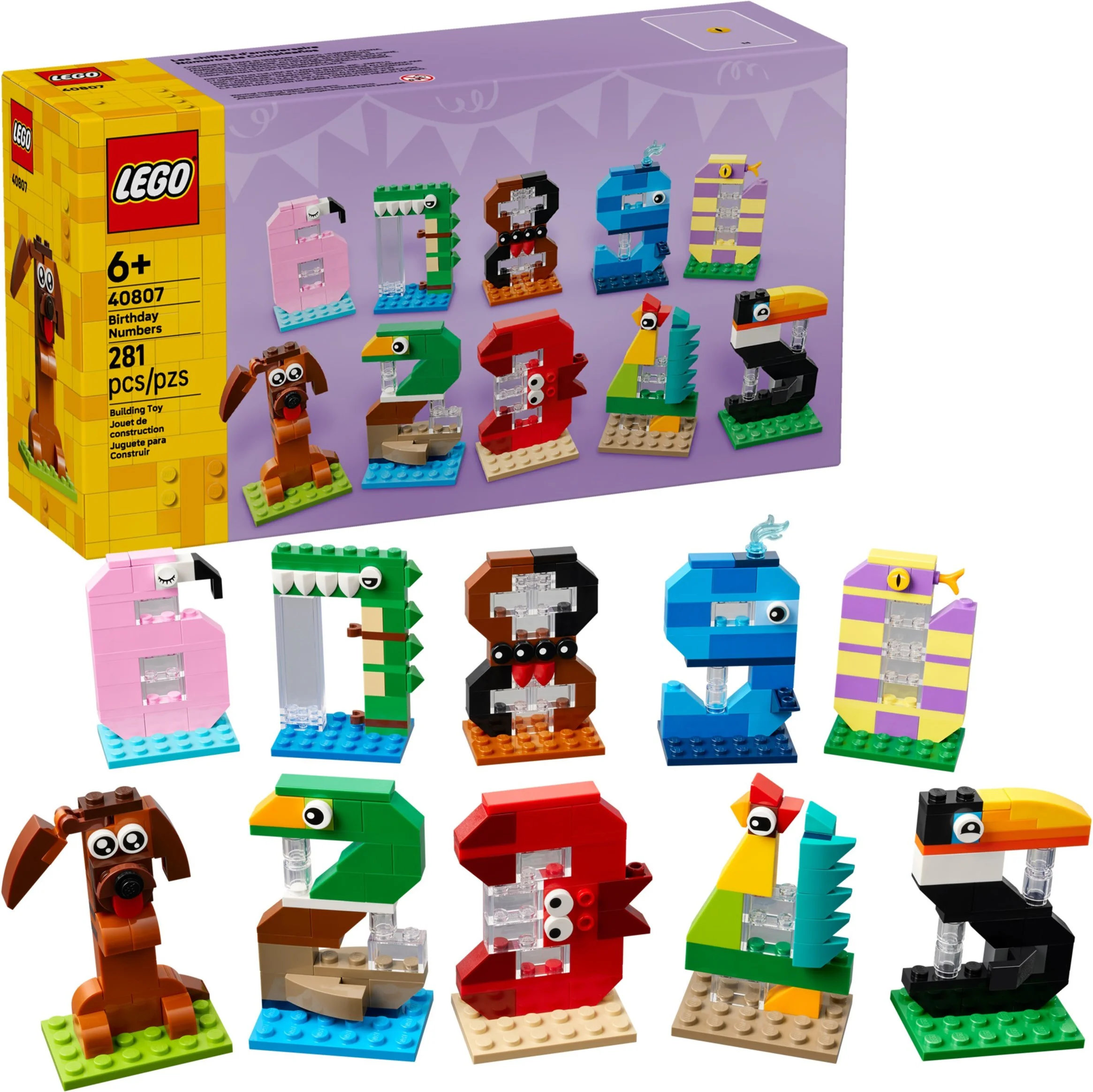 Birthday Number 乐高 LEGO 40807 image 1