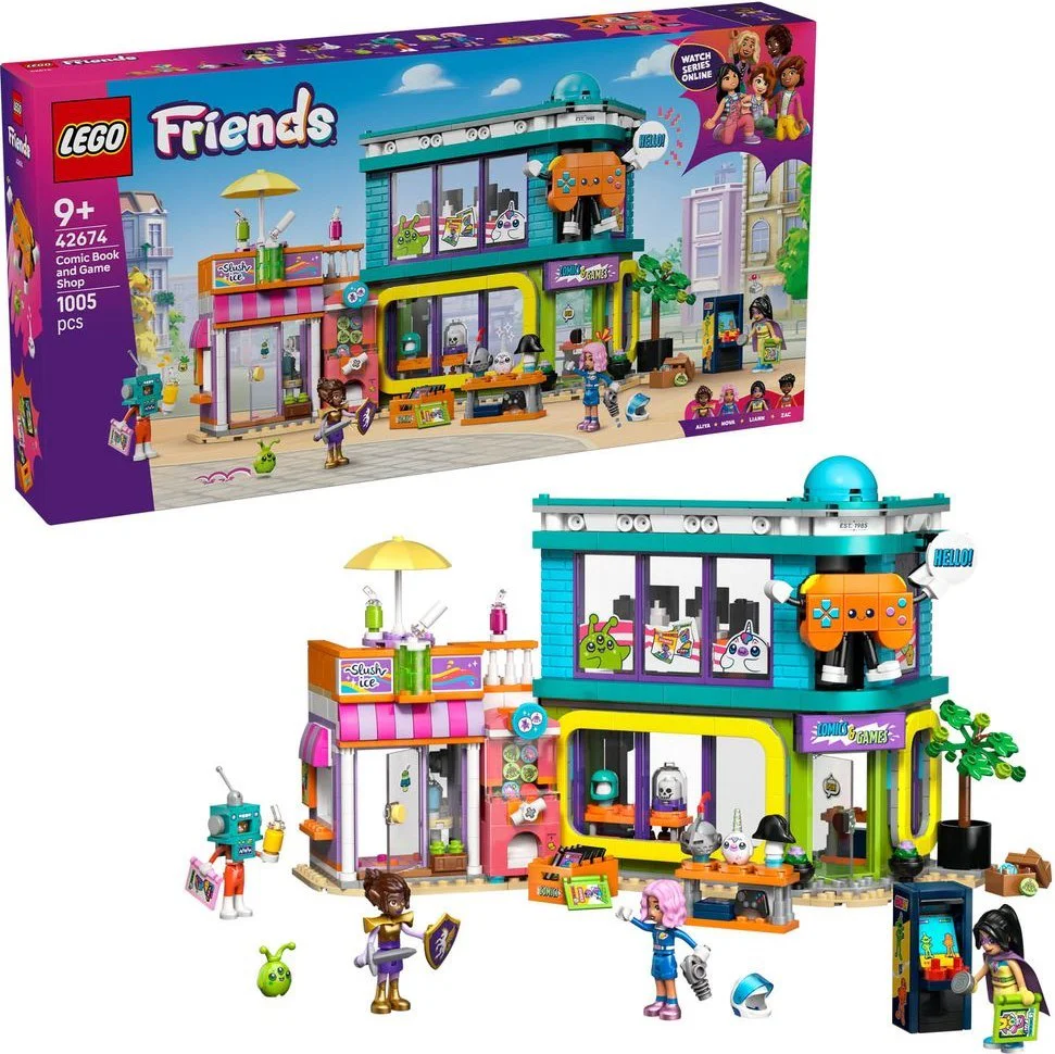 Comic books and games store 乐高 LEGO 42674