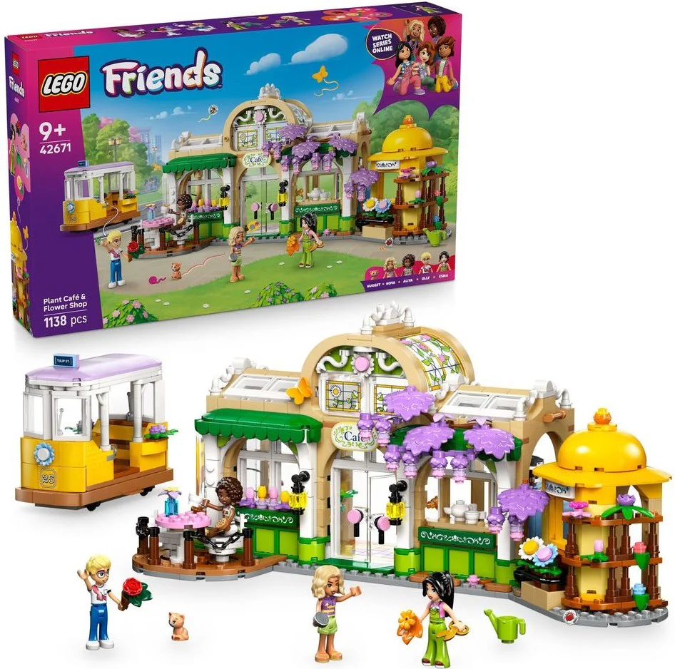 Vegetable Café and Flower Shop 乐高 LEGO 42671