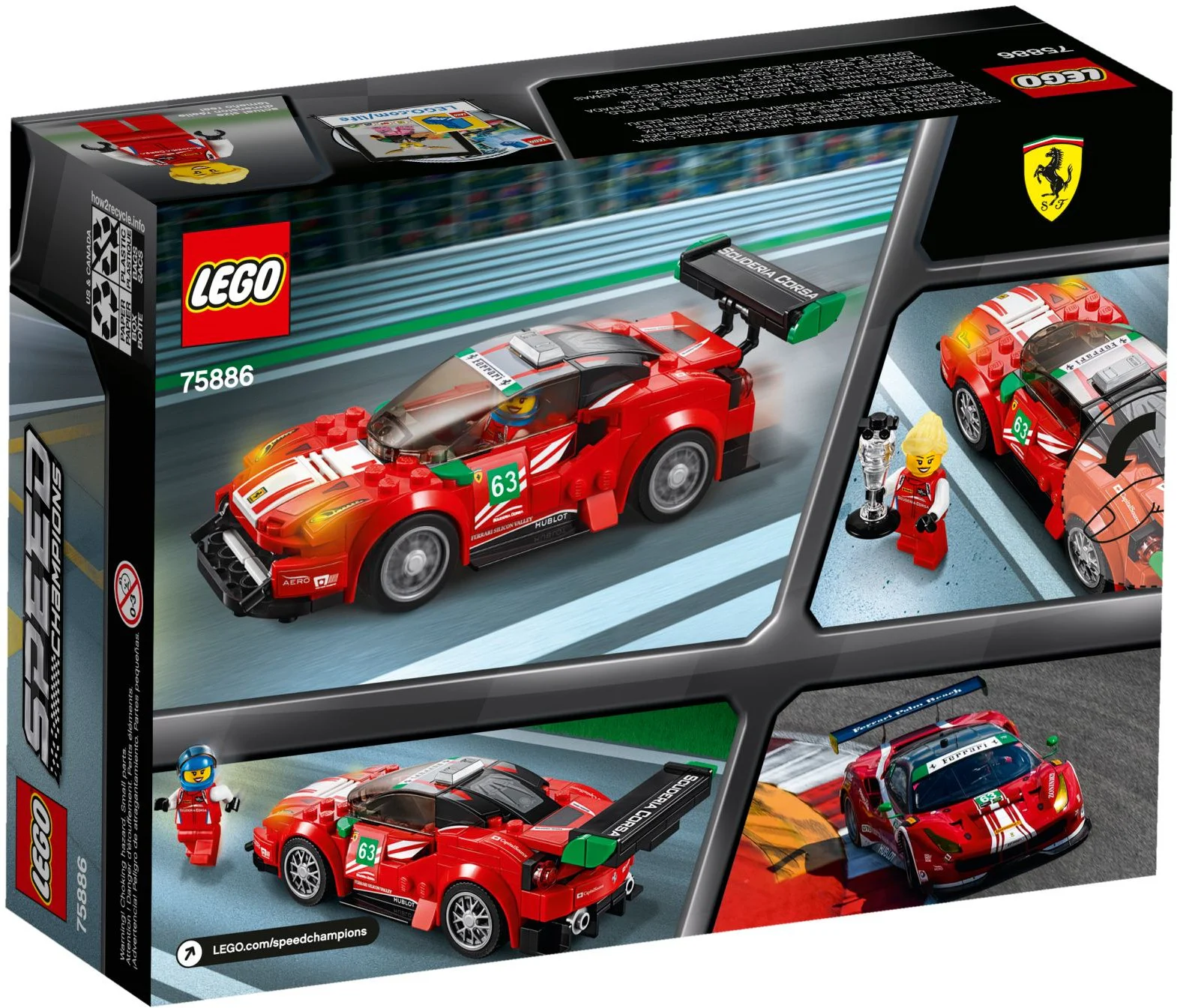 Ferrari 488 GT3 Scuderia Corsa convoy 佳拼天地 JP2101-2 image 4