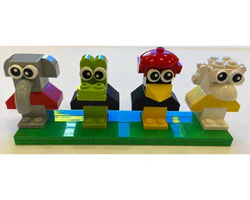 LEGO Fabuland Tribute Characters