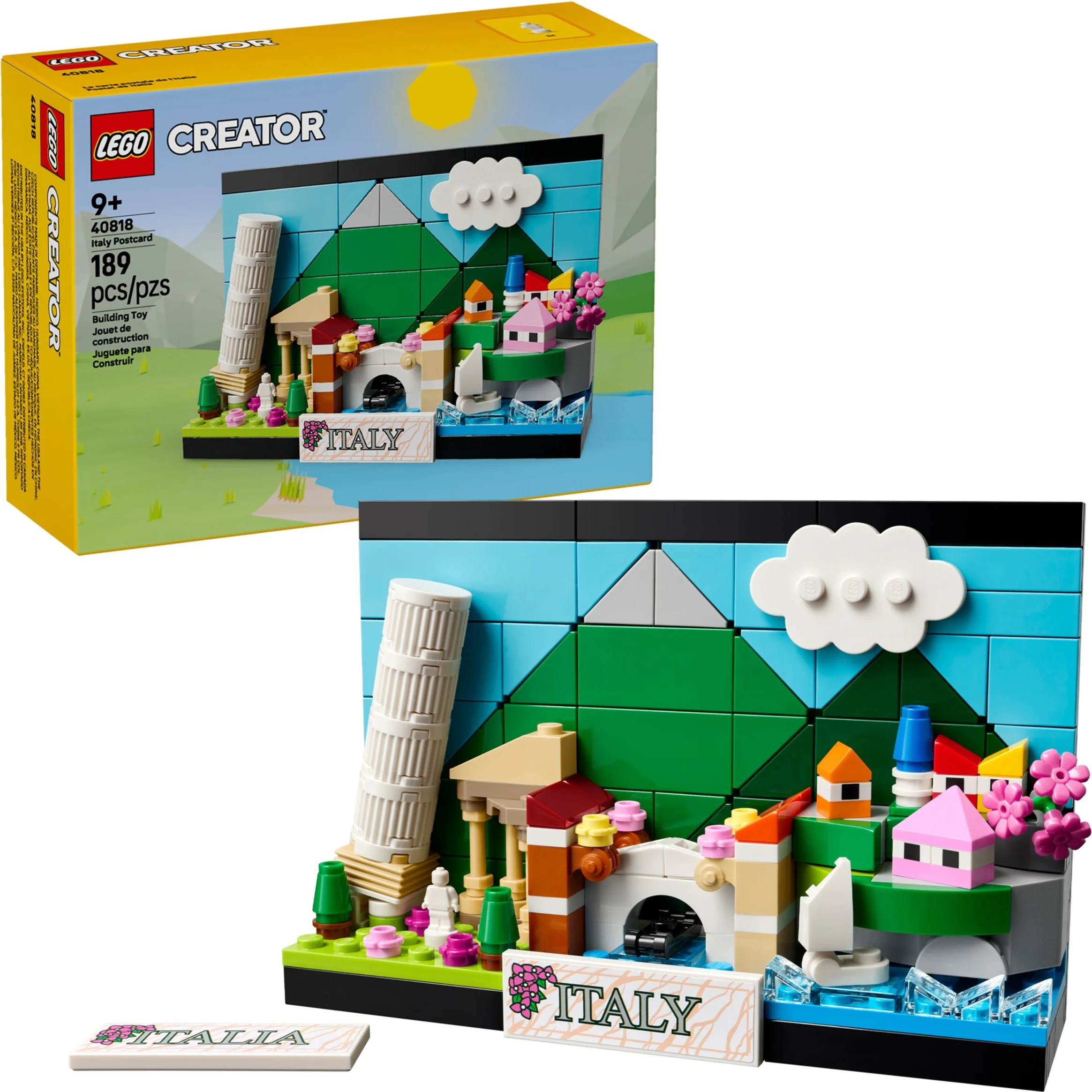 Italian postcards 乐高 LEGO 40818 image 1
