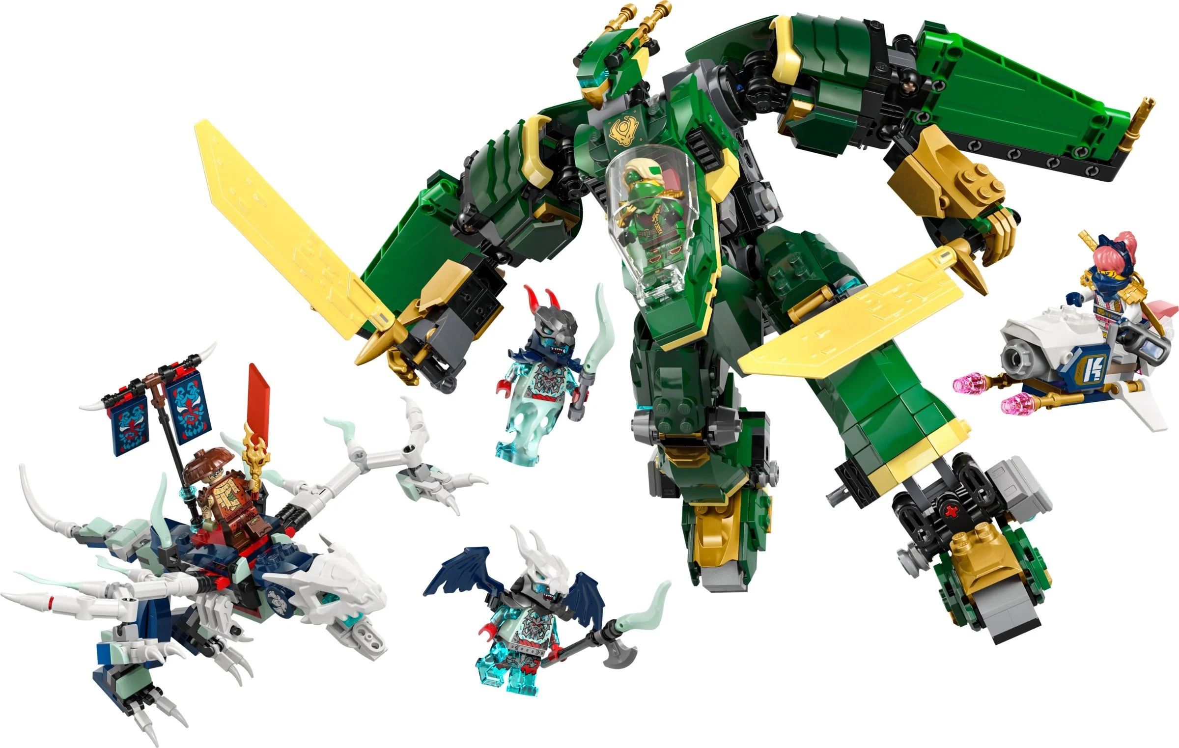 Lloyd's deformed armor 乐高 LEGO 71845