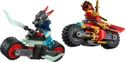 Kay's motorbike is fast