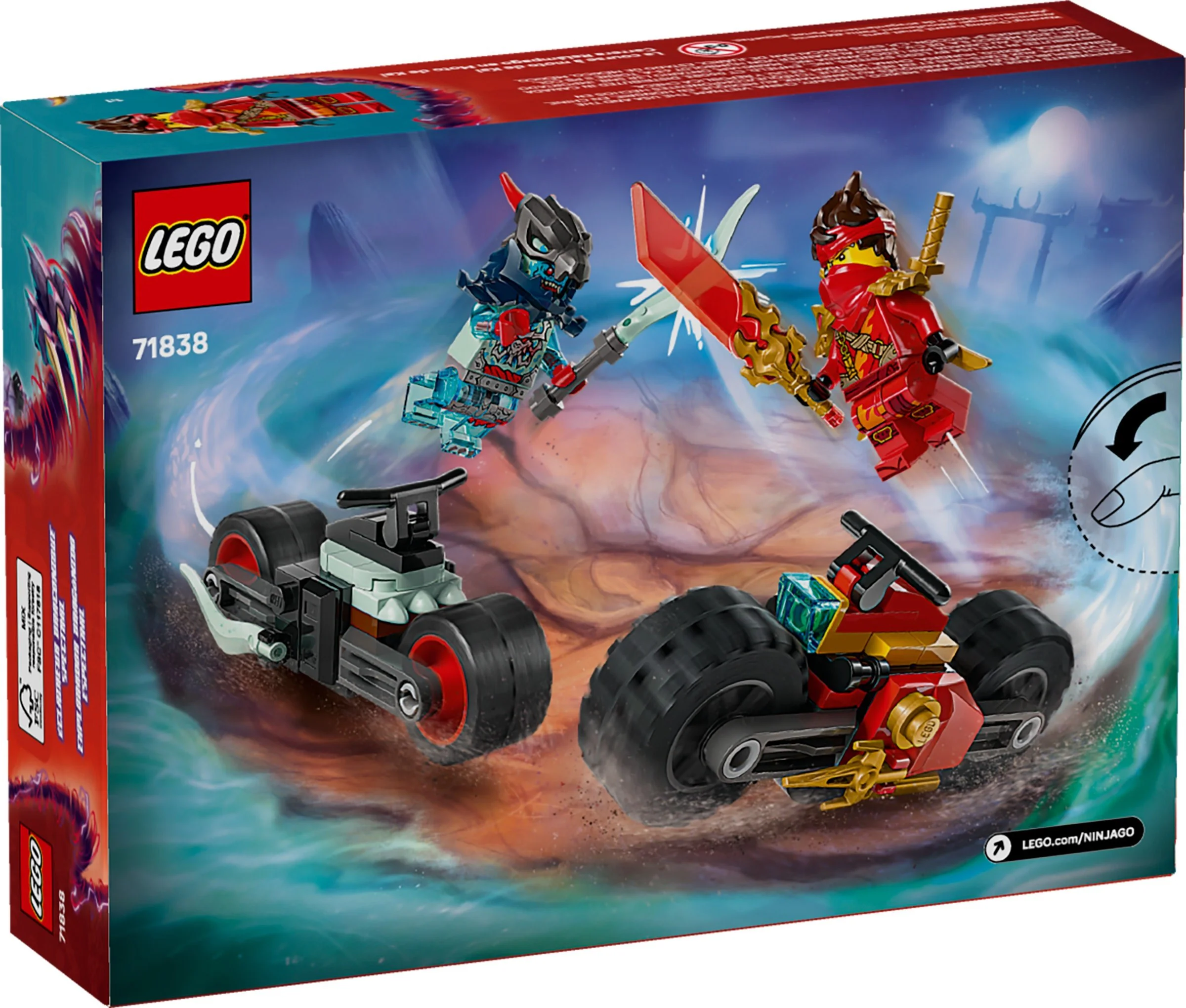 Kay's motorbike is fast 乐高 LEGO 71838 image 2