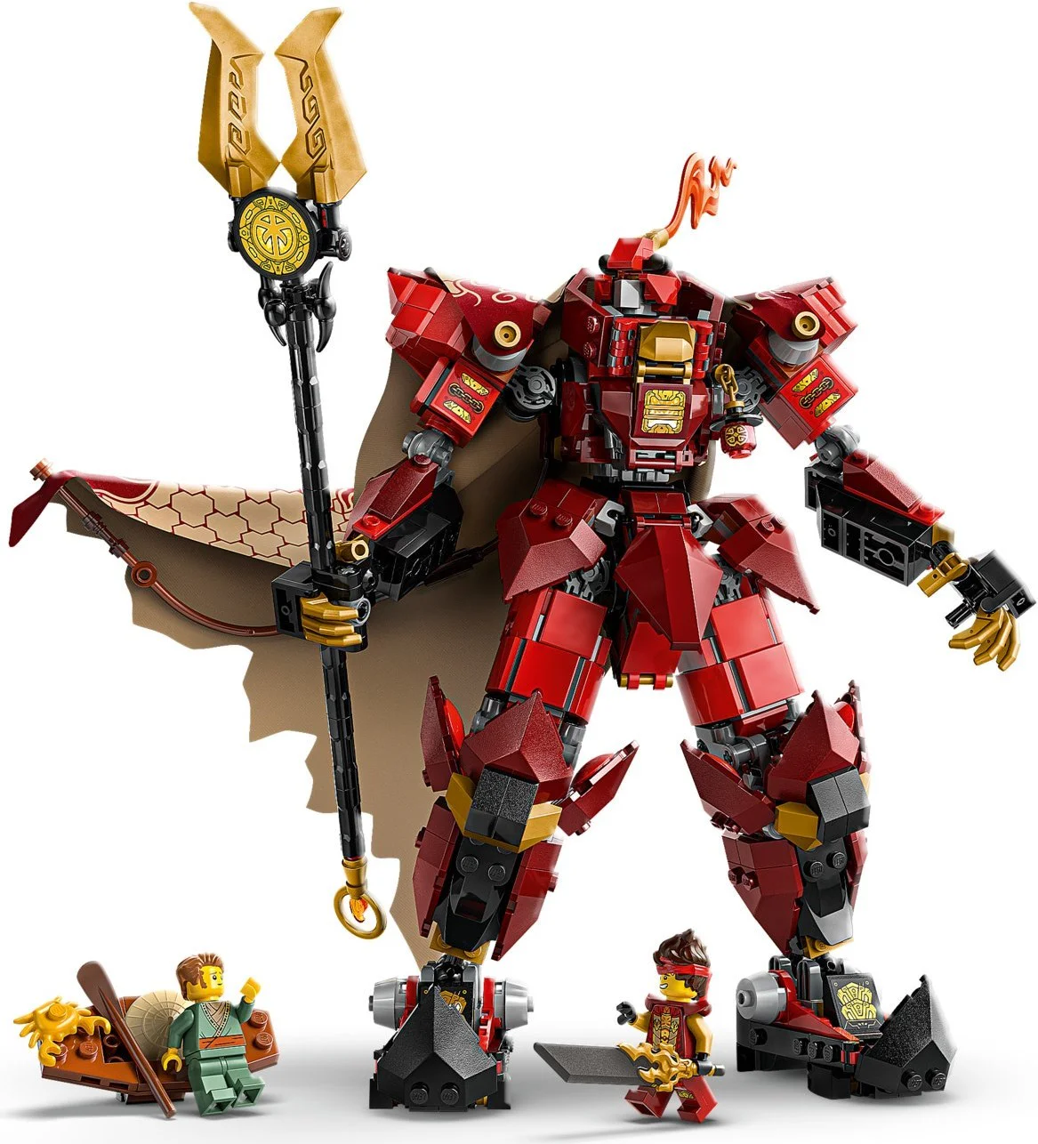 Flaming Knight Armor 乐高 LEGO 71846 image 4