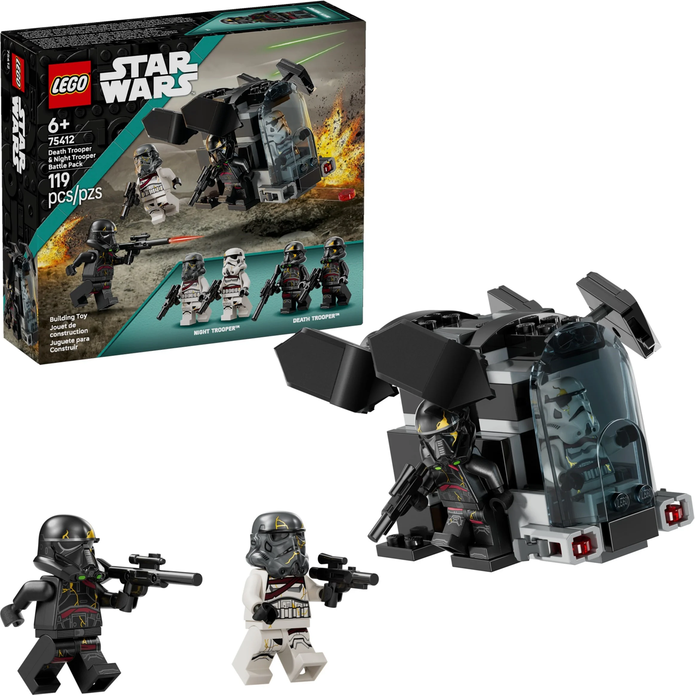 Death soldiers and night soldiers fighting bags 乐高 LEGO 75412 image 1