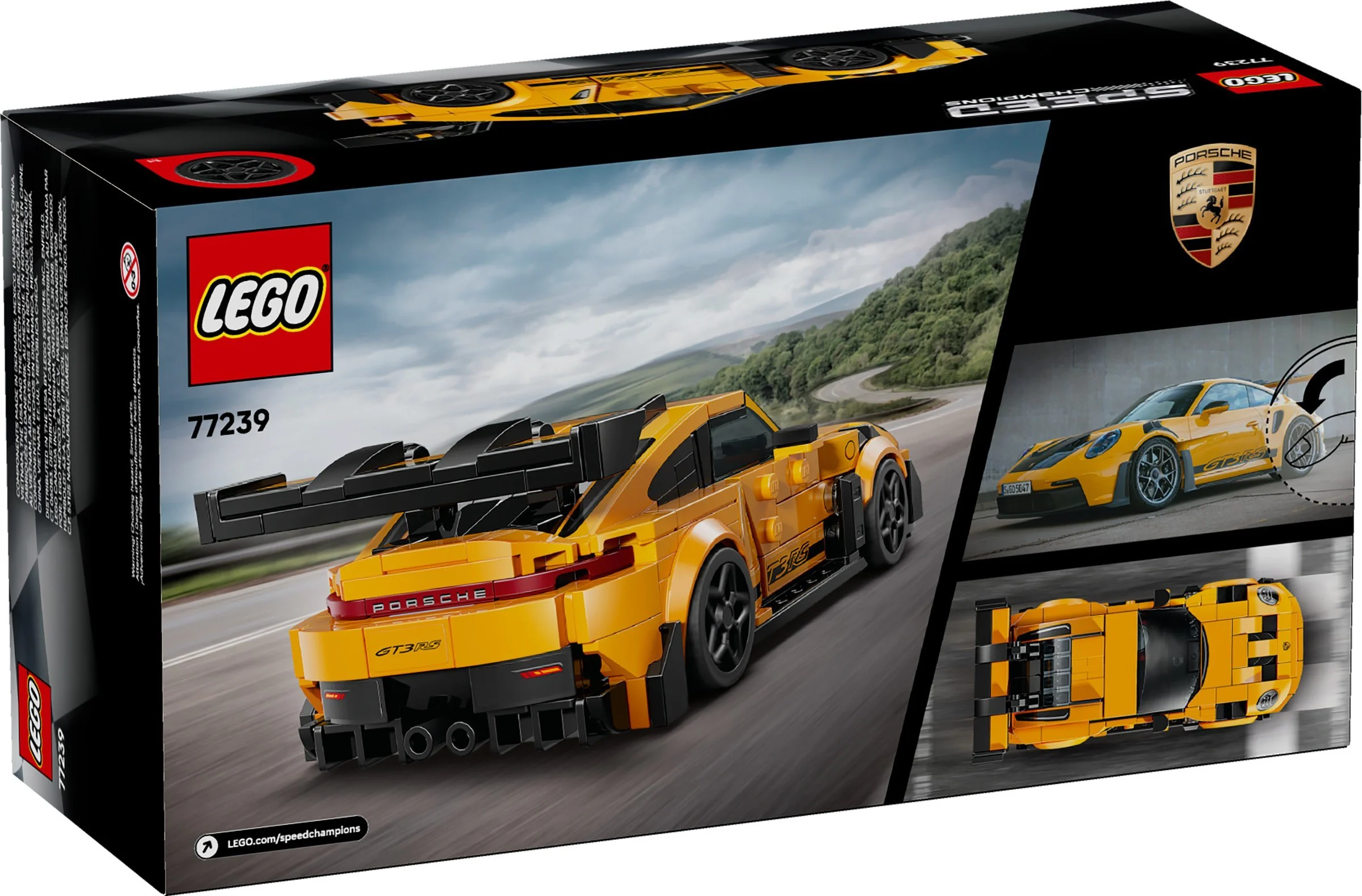 PORSCHE 911 GT3 RS SUPERRUNNER 乐高 LEGO 77239 image 2