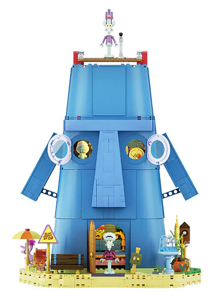 SpongeBob: octopus' rock house 森宝 SEMBO AB0078