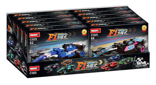 F1 FORMULA RACING CAR, 10 沃马动漫 WOMA C1025