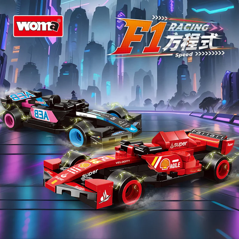 F1 FORMULA RACING CAR, 10 沃马动漫 WOMA C1025 image 4