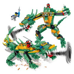 Illusion Ninja's Shadow Dragon Transformation Mecha