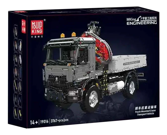 Transport vehicles with vehicles 宇星模王 MOULDKING 19016