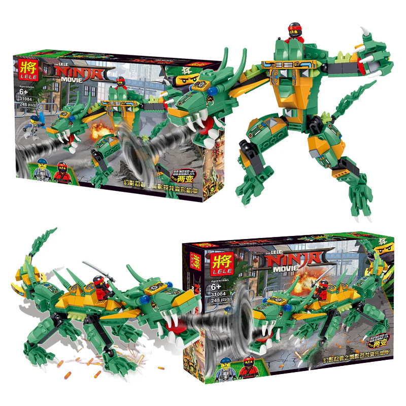 Illusion Ninja's Shadow Dragon Transformation Mecha 31084 image 2