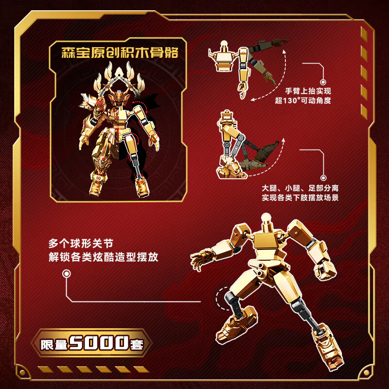 "True Doo, Genius Wars: The Blue Tiger, the Golden Treasure Collection 森宝 SEMBO 900038 image 4