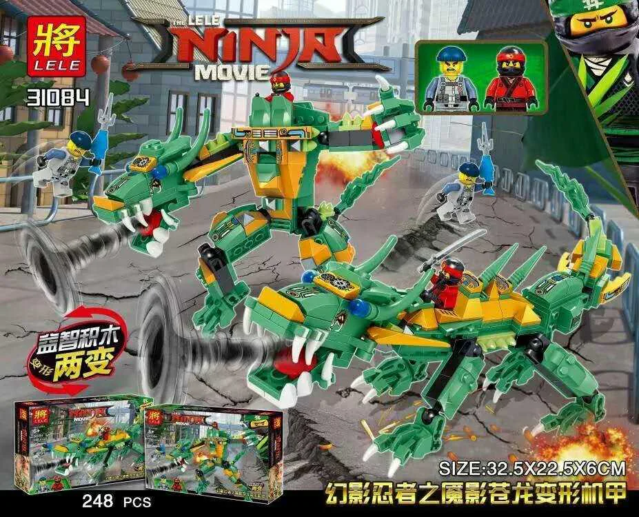 Illusion Ninja's Shadow Dragon Transformation Mecha 31084 image 4