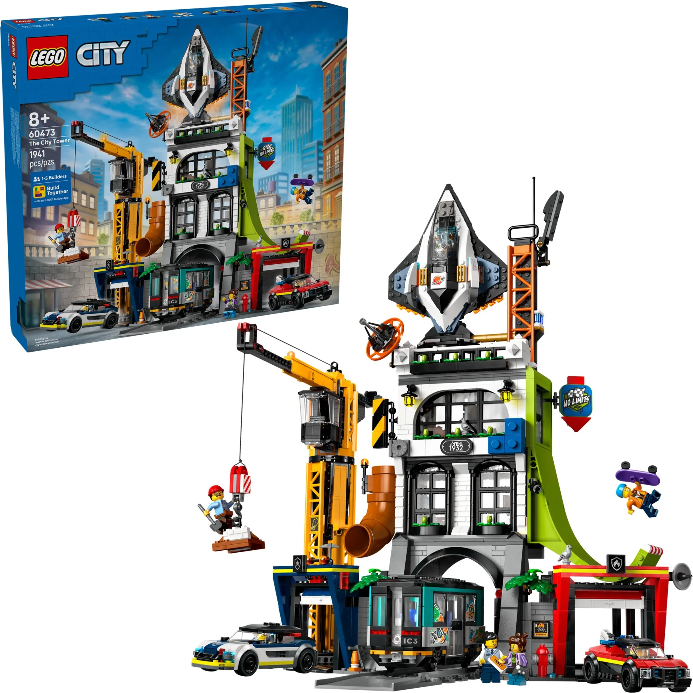 The City Tower 乐高 LEGO 60473 image 1
