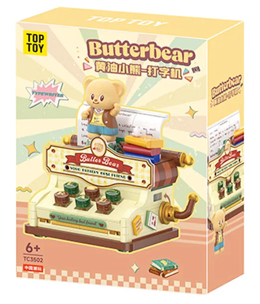 Butter Bear: A typewriter TOP TOY TC3502 image 1
