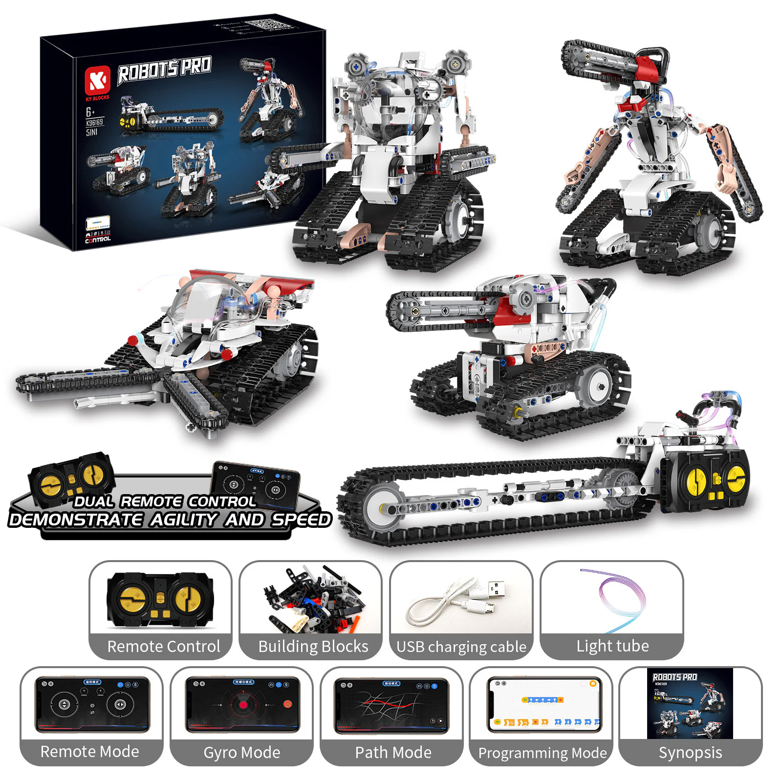 Five transformer saw robot 恺宇 KAIYU K96169 image 5