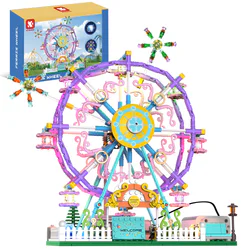 Lights on the Ferris wheel